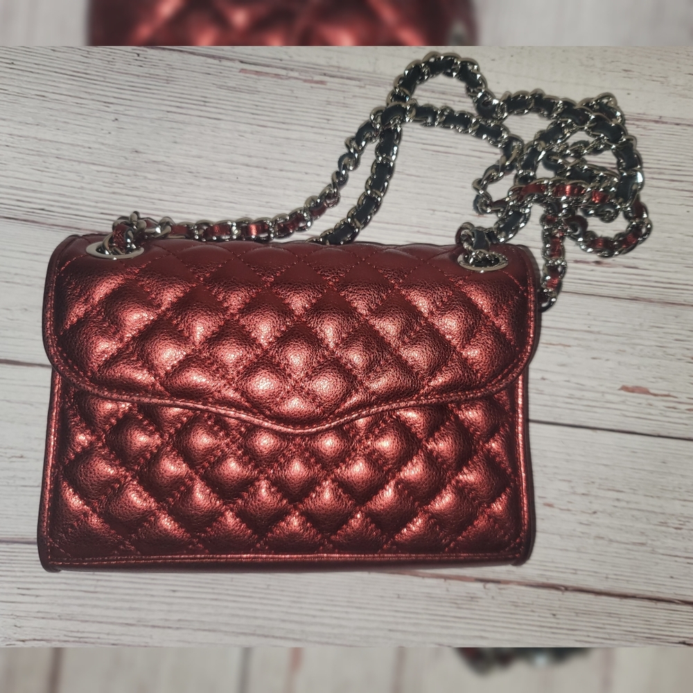 Rebecca Minkoff small love quilted shoulder bag